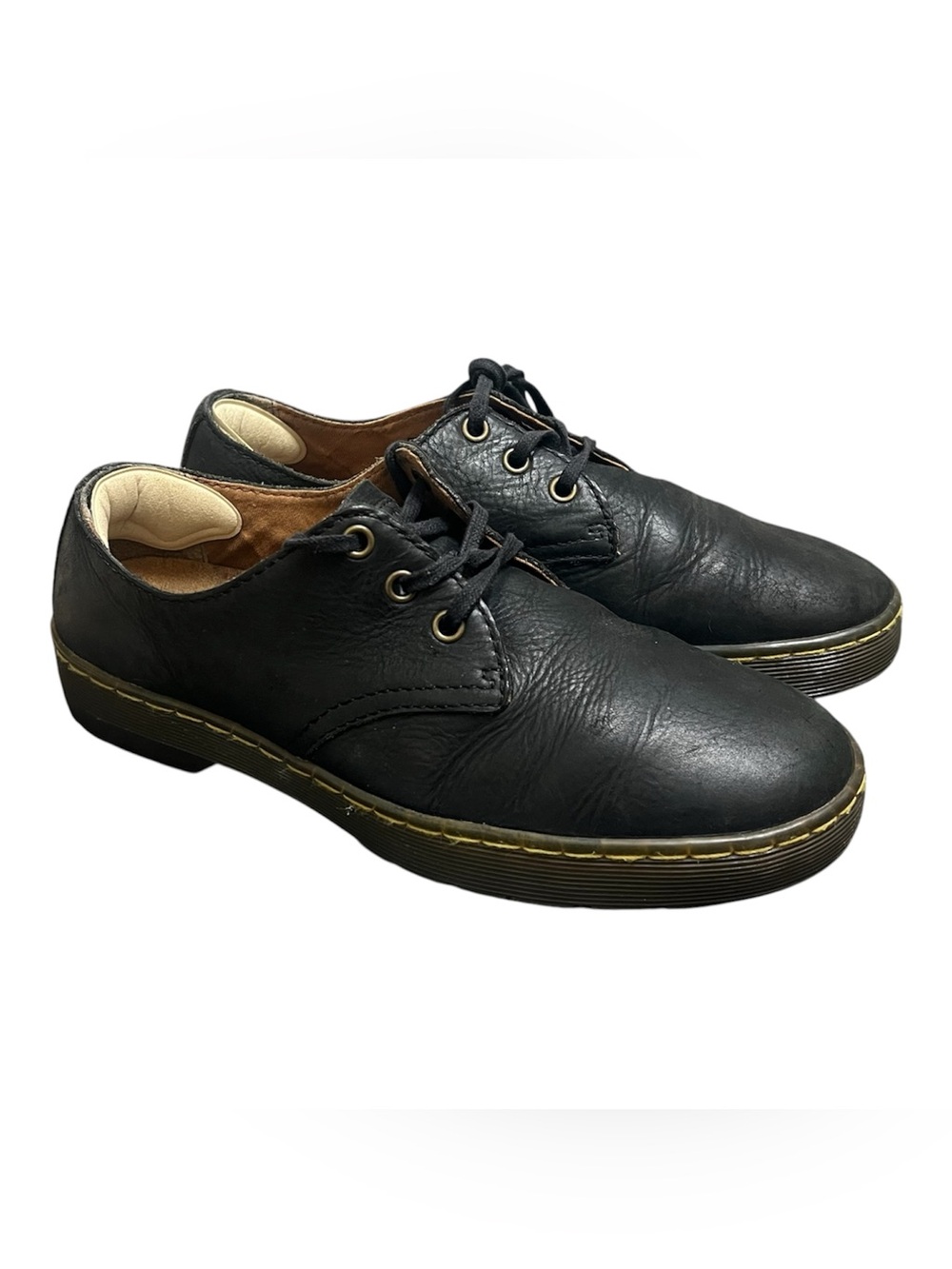 Dr. Martens Coronado Black Leather Lace-Up Shoes